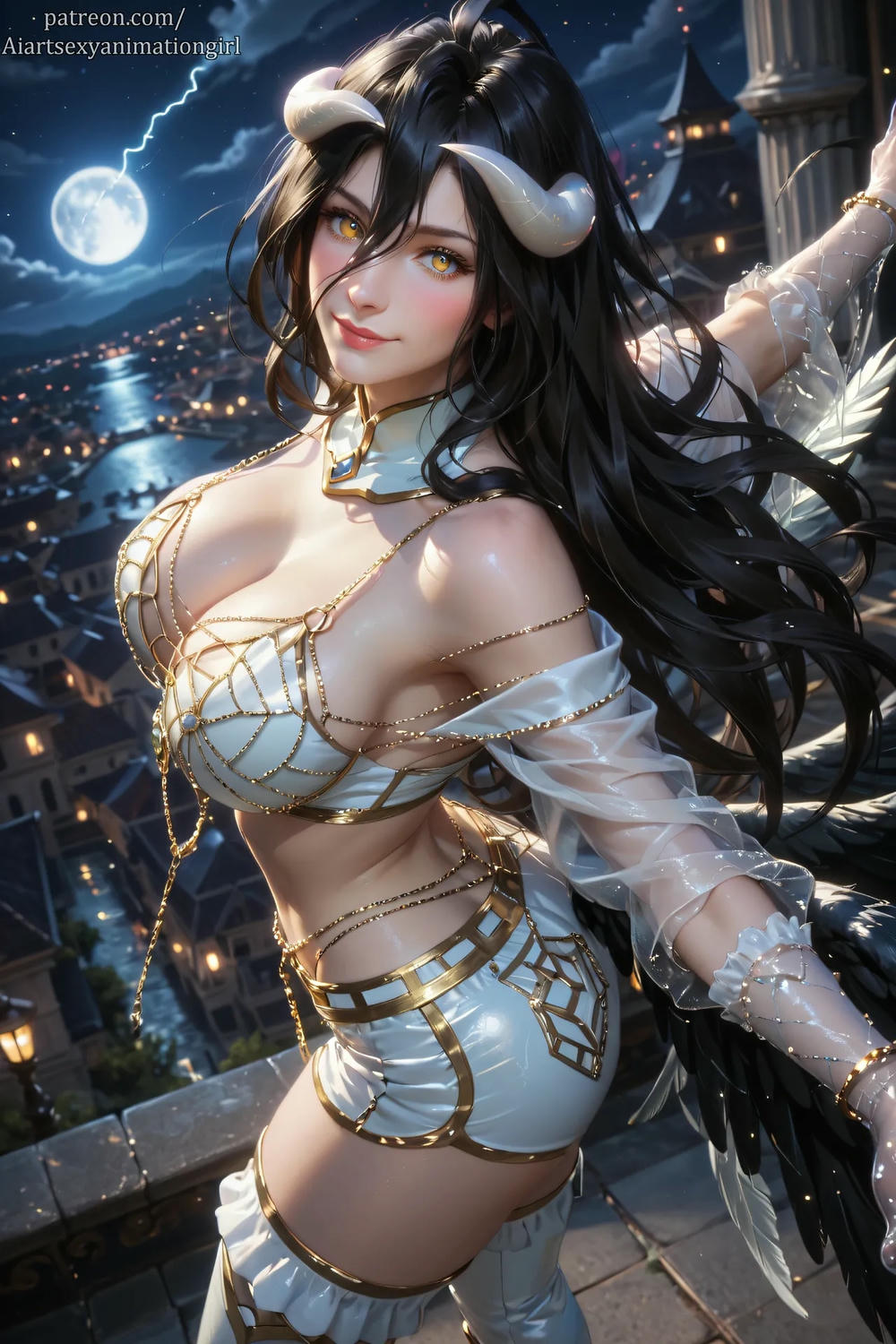 ★Patreon★ 😈Albedo🪽 Halloween Angel