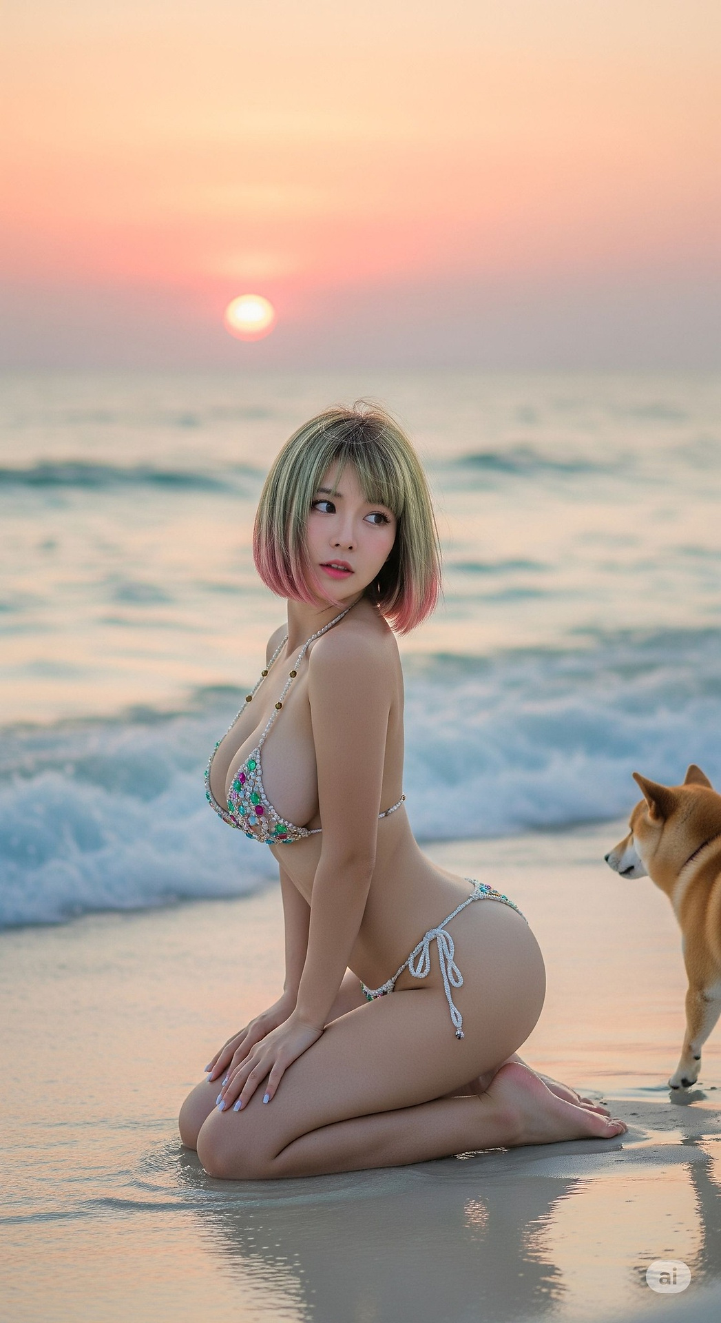 寶石泳裝