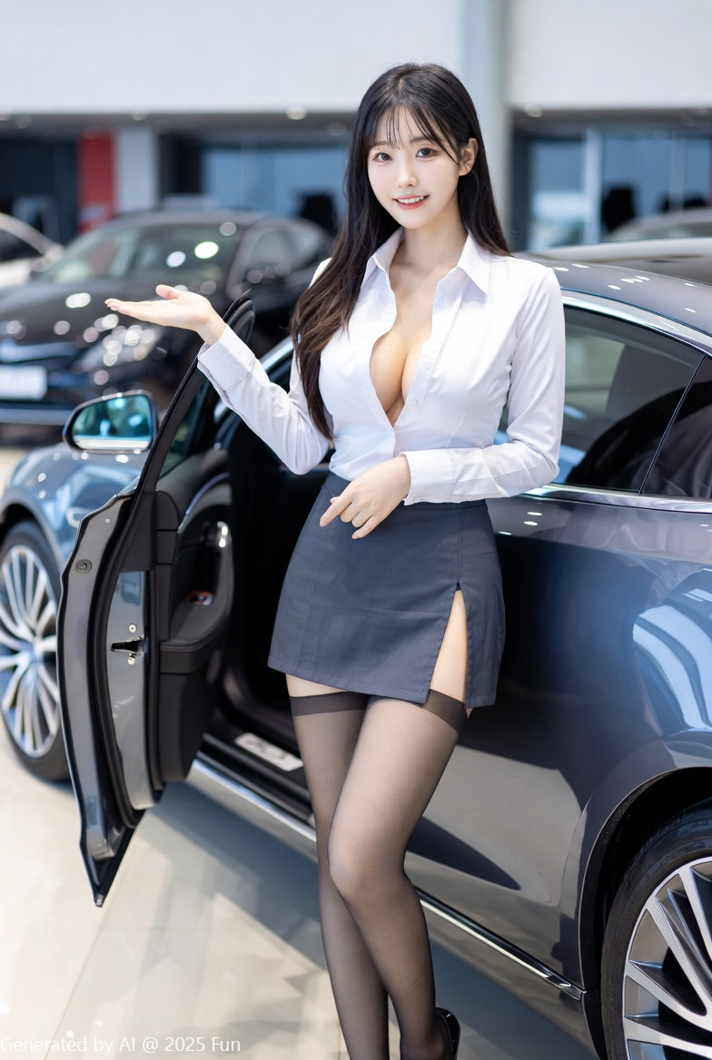 Buying a car? Just look for the big tits long leg pin crown # 1