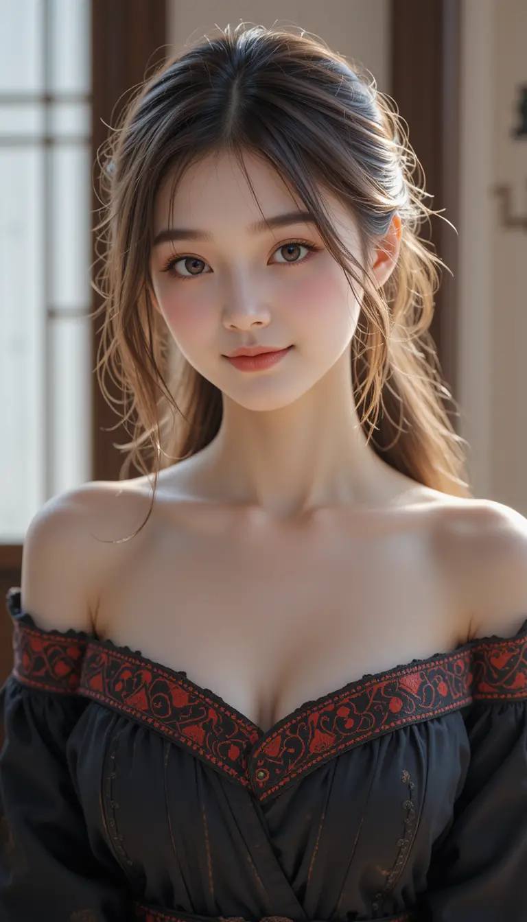 The hair is lightly pulled. It can't be locked gently.