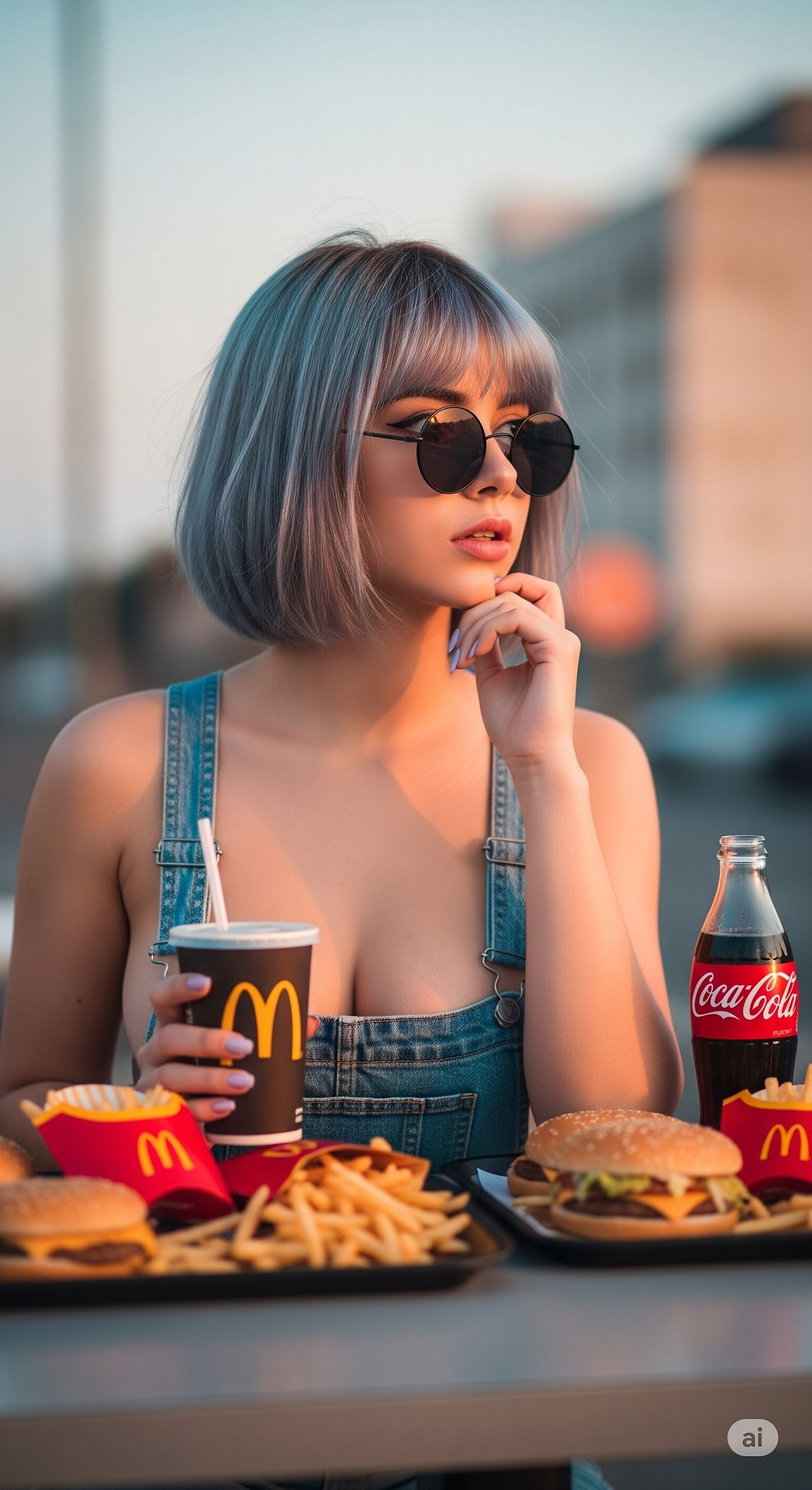 Afternoon Fast Food Date