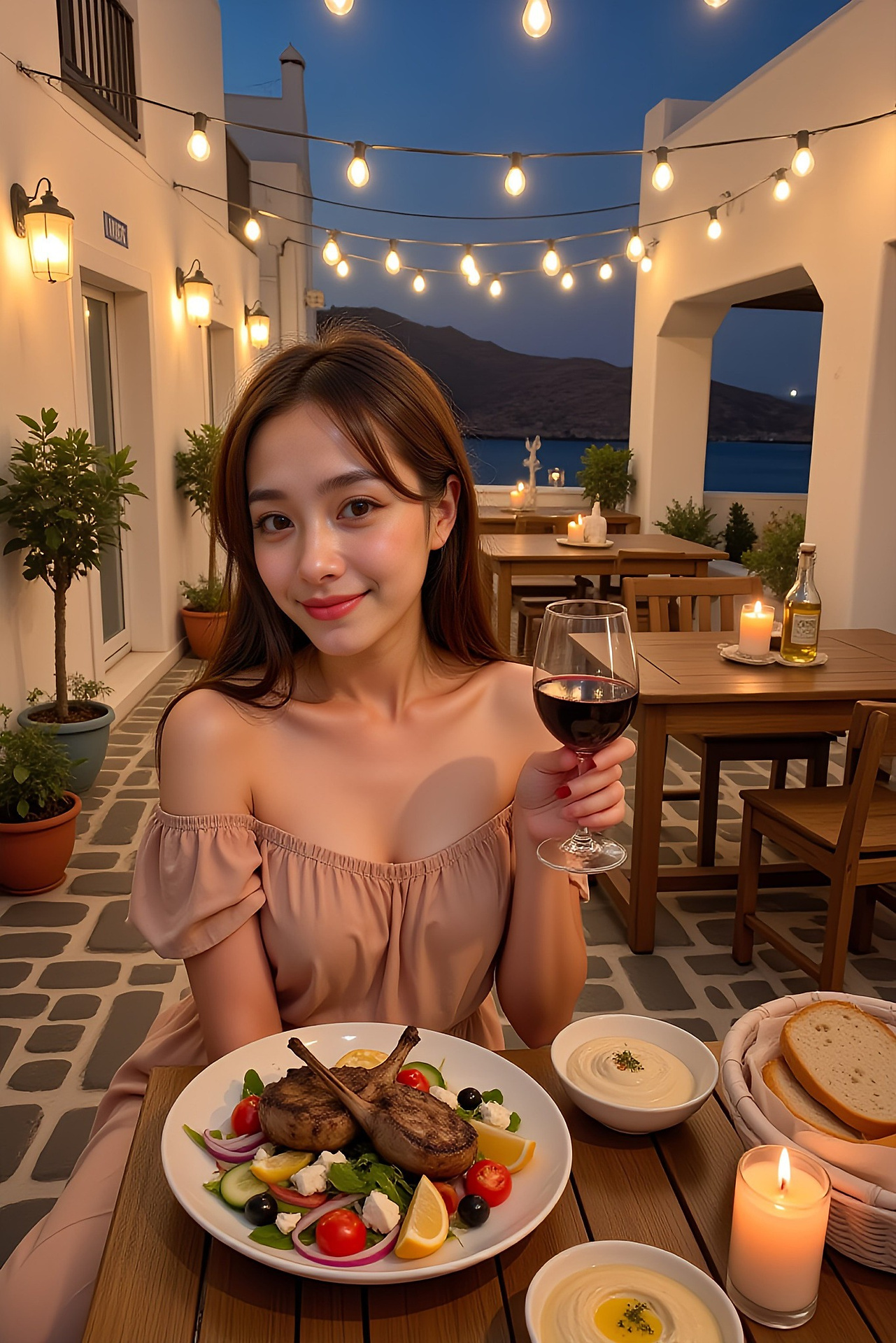 聖托里尼的旅行
