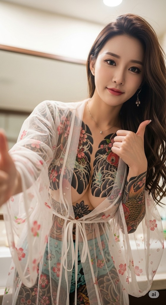 紋身妹子