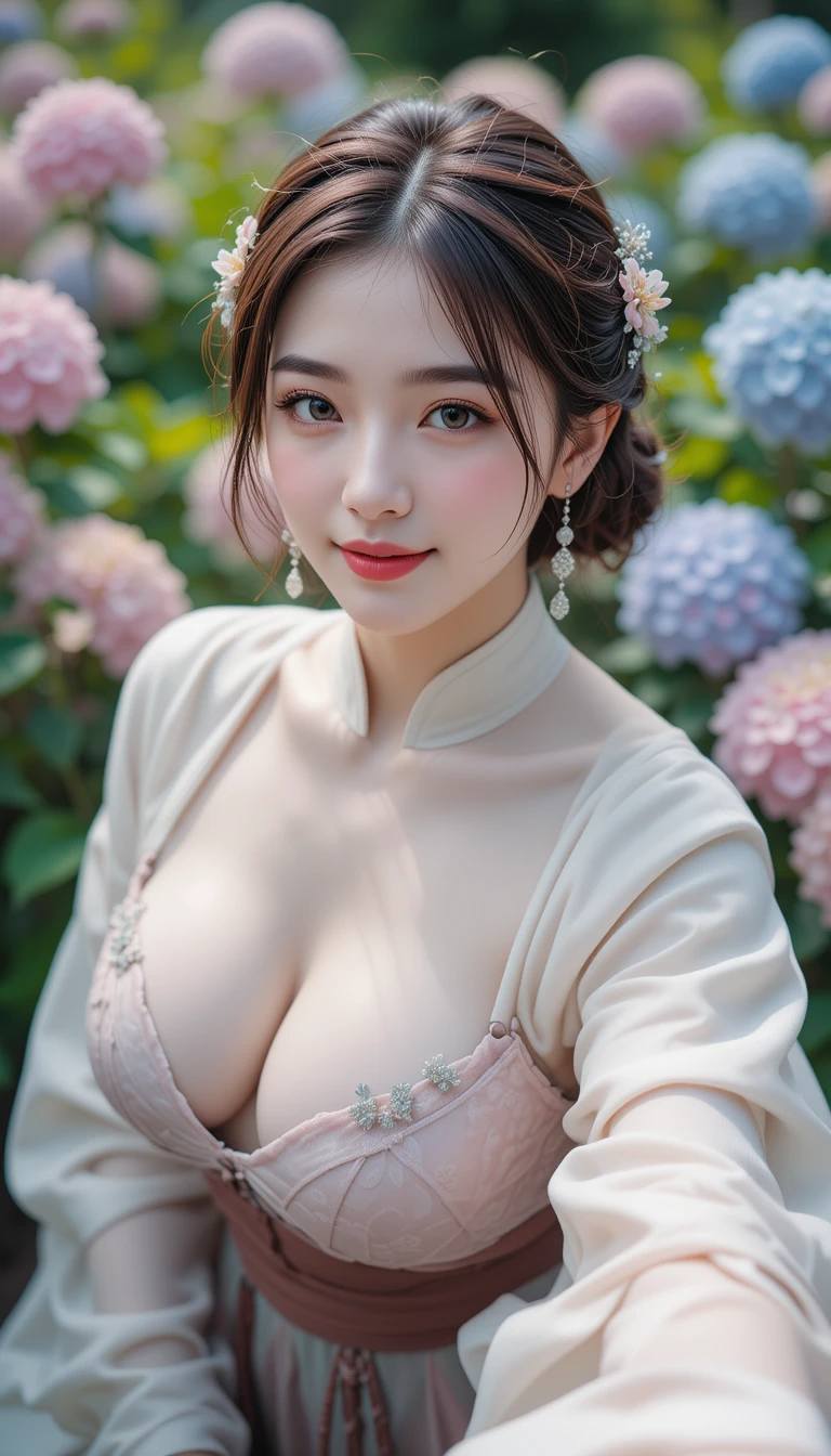 Are the flowers big or am I big?