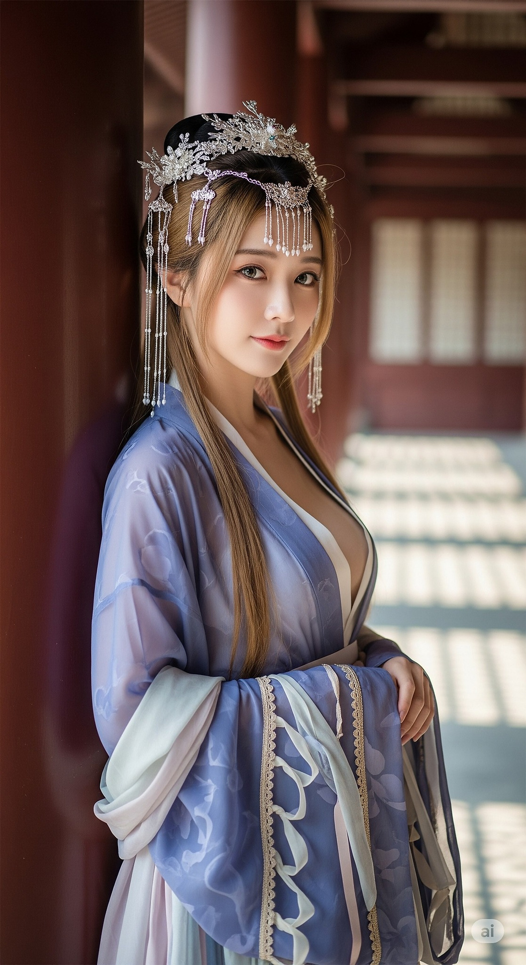混血古裝妹子