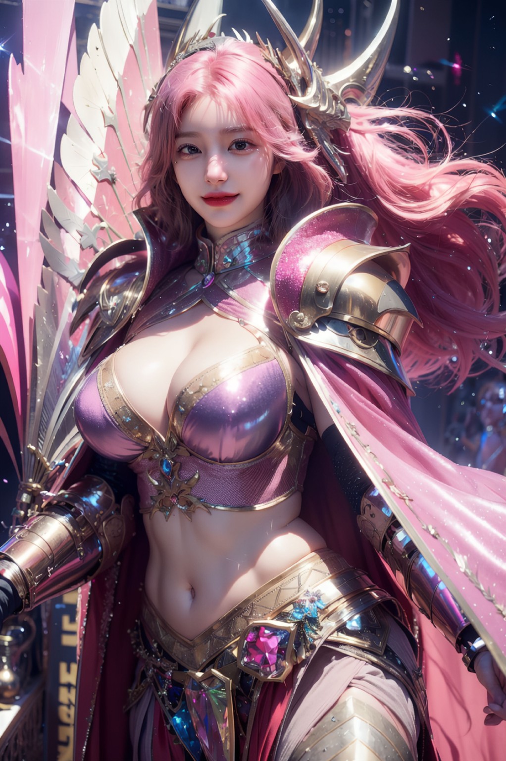 虹彩女武神