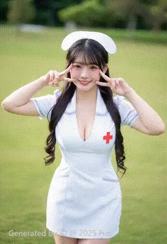 最美的瞬間#2 護士裝台女