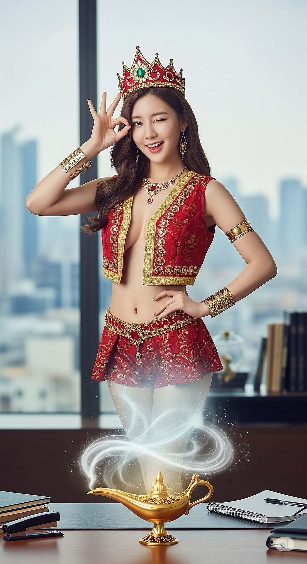 神燈美女精靈
