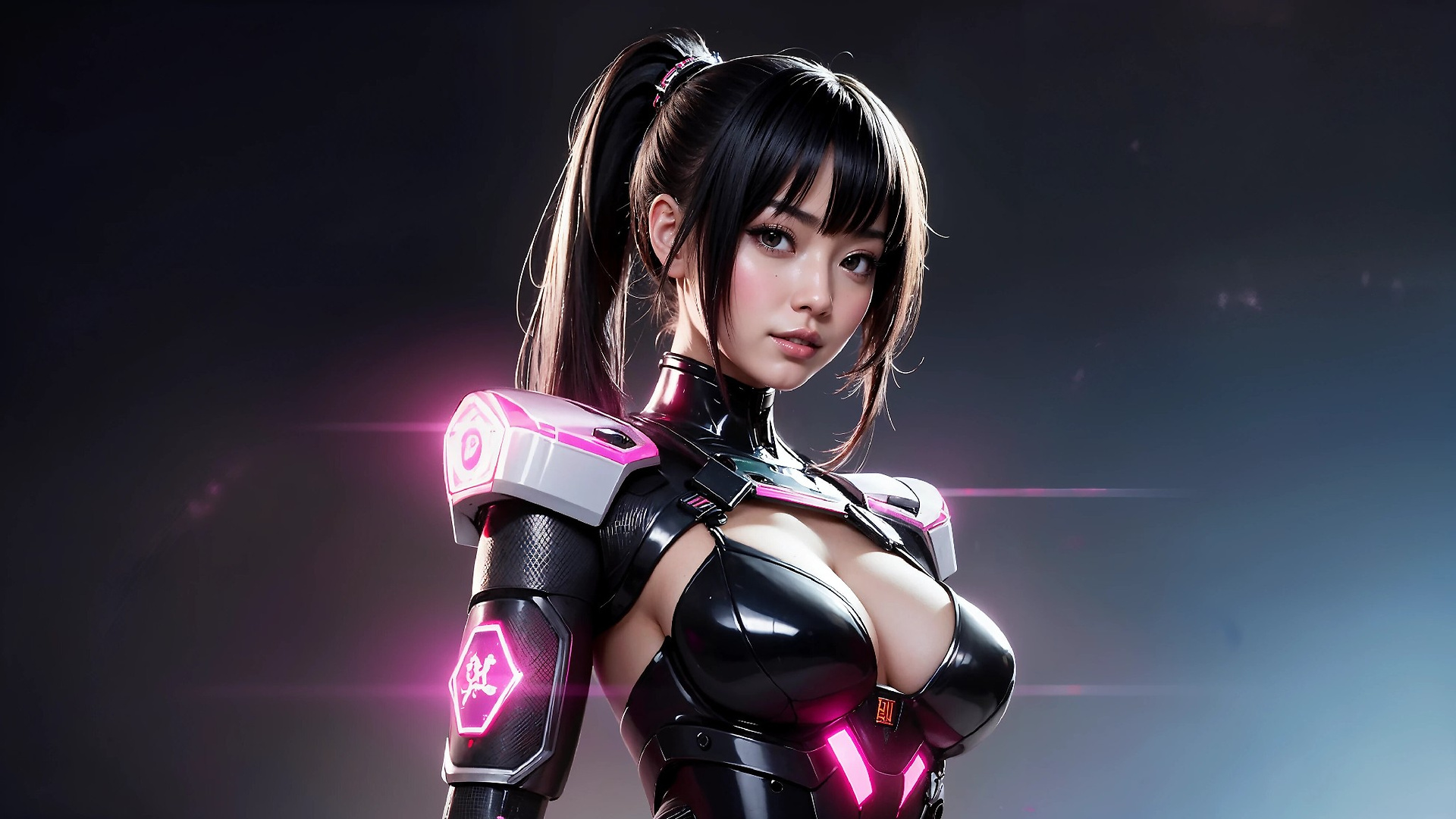 Cyberpunk Ninja Assassin