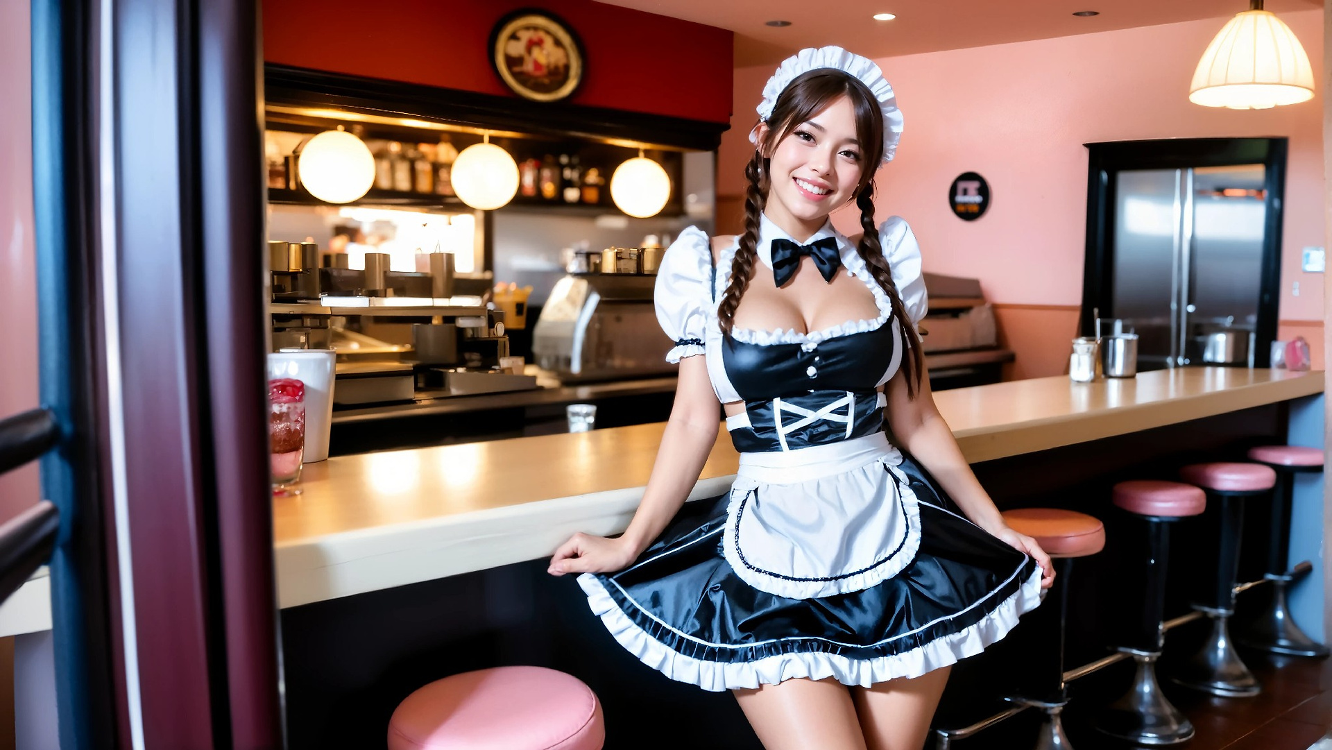 Amazing French maid café
