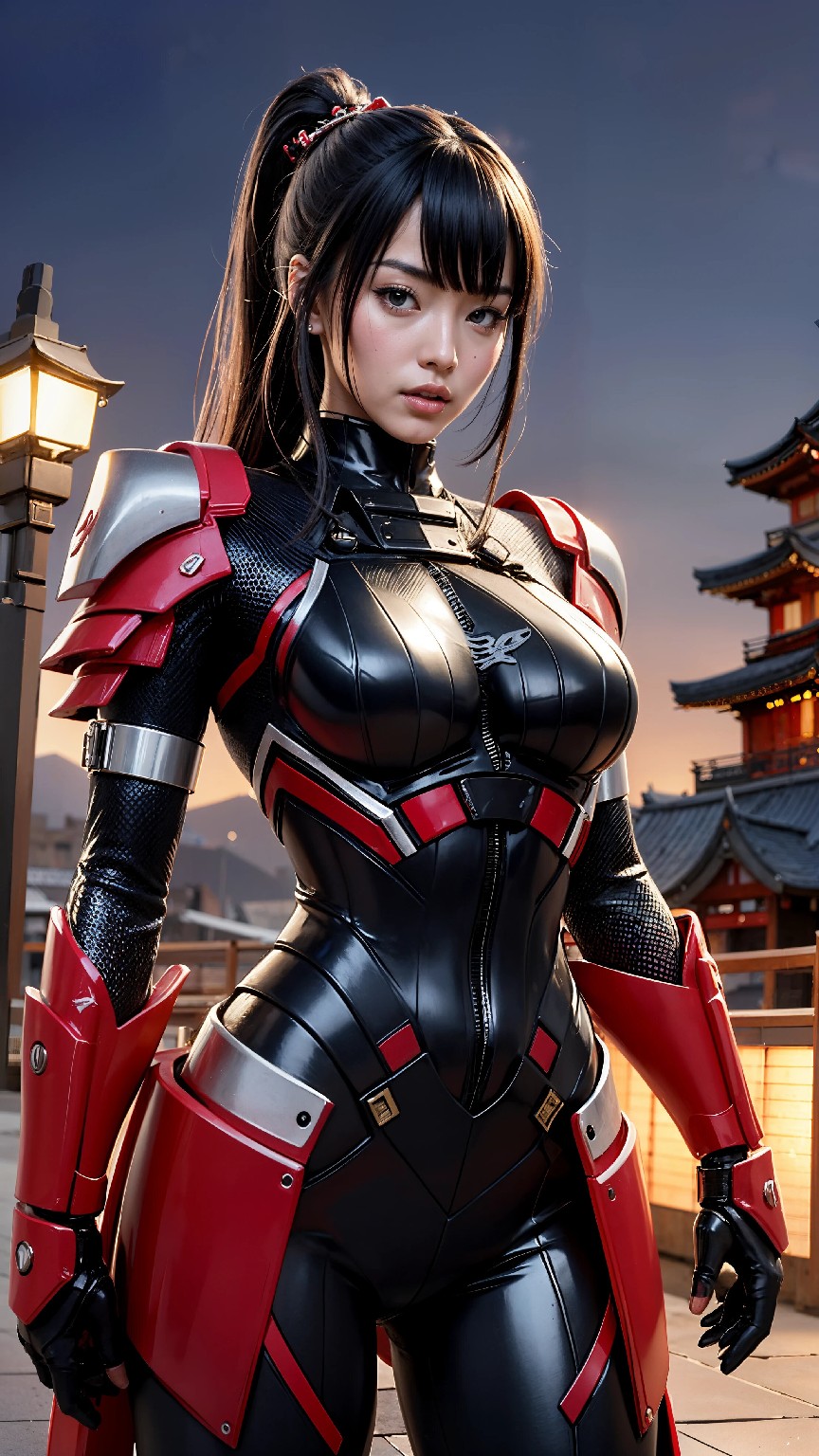 Cyberpunk Ninja Assassin