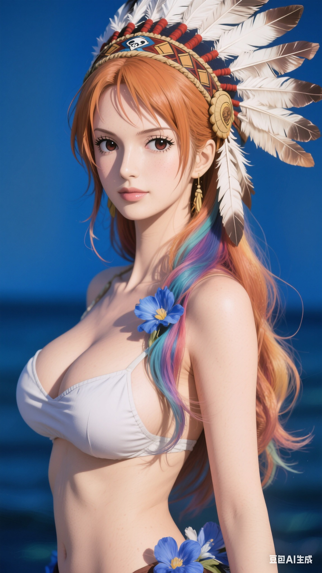 Native American Feather Headgear