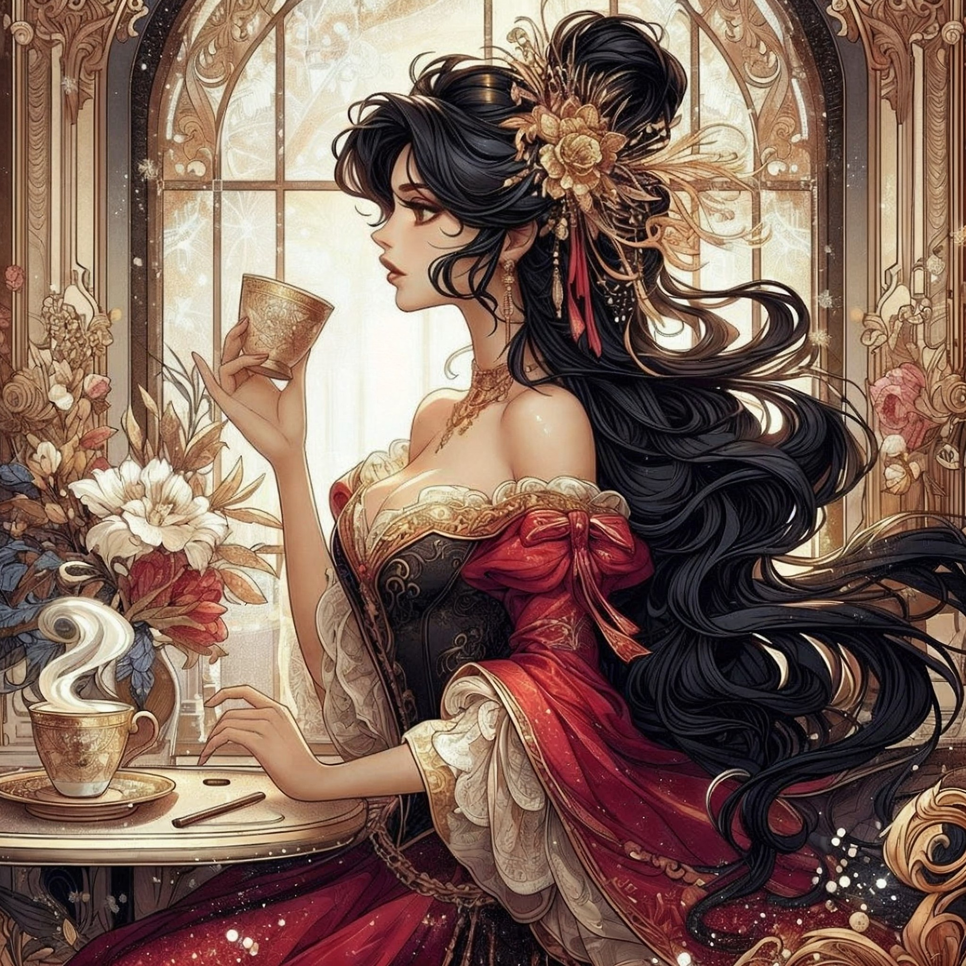 Mucha & Rococo Princess Edition