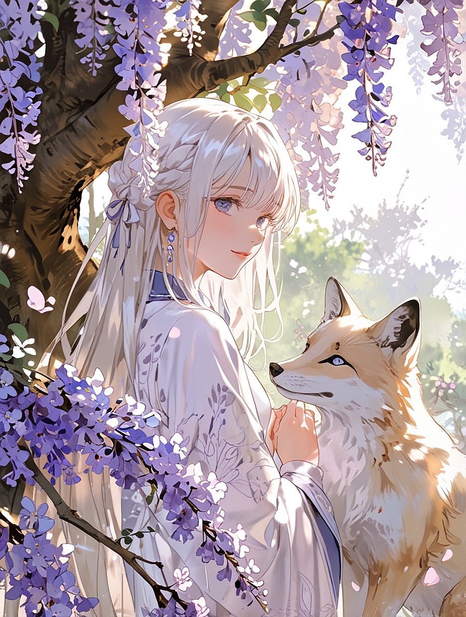 Love. Floral Series - Lilac