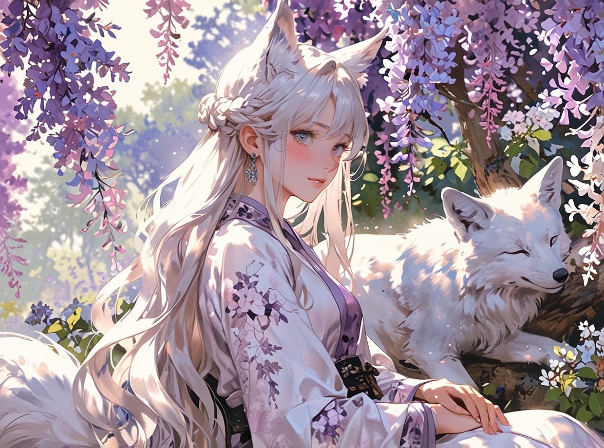 Love. Floral Series - Lilac