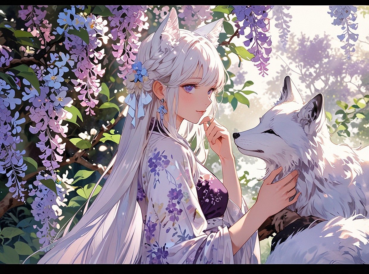 Love. Floral Series - Lilac