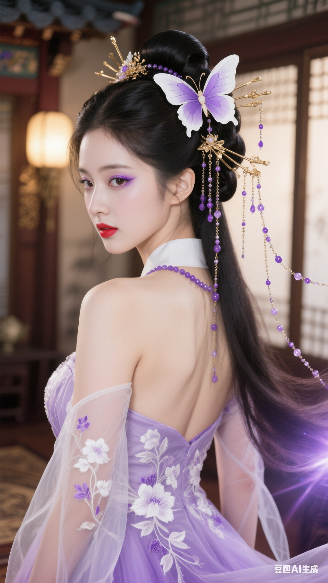 Butterfly hair accessories