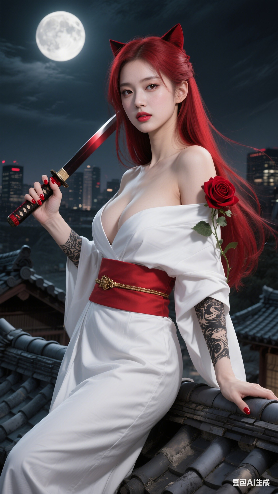 White Kimono Robe