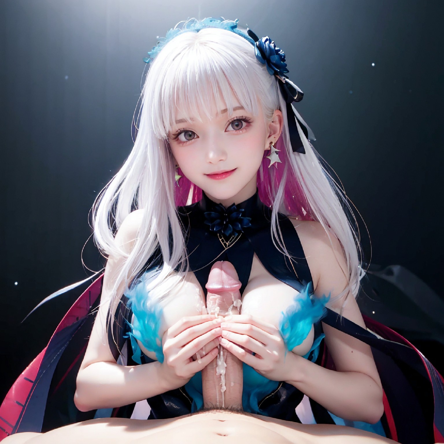 Kama-SwimsuitBlueFire