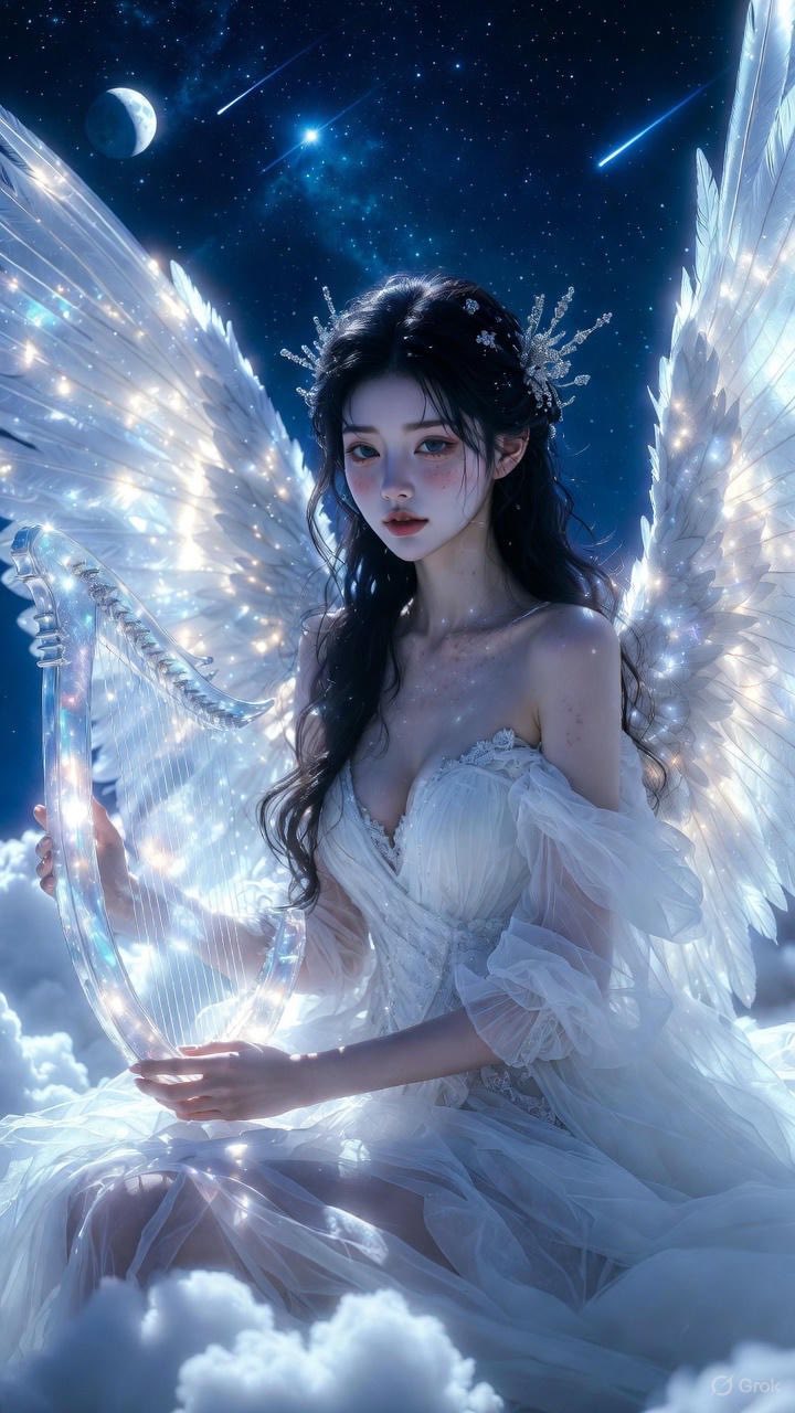 I wear moonlight clothes