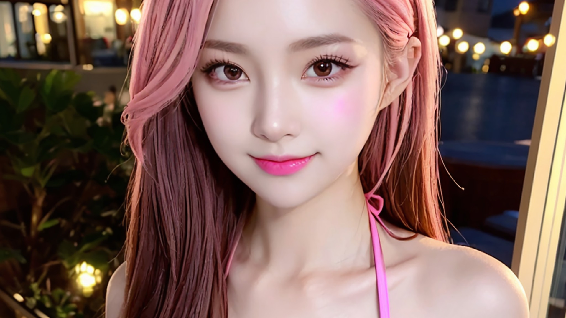 Pink + Bikini