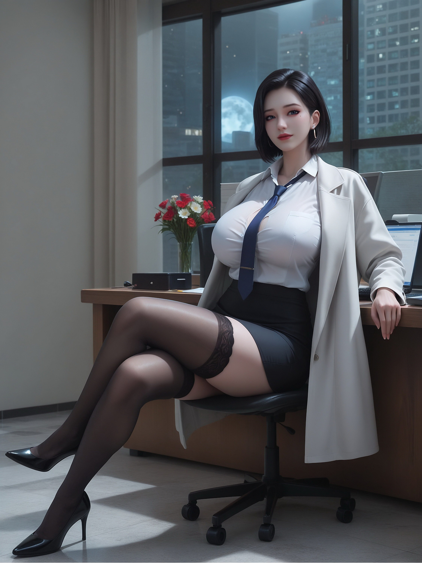 Three Body Female Lawyer