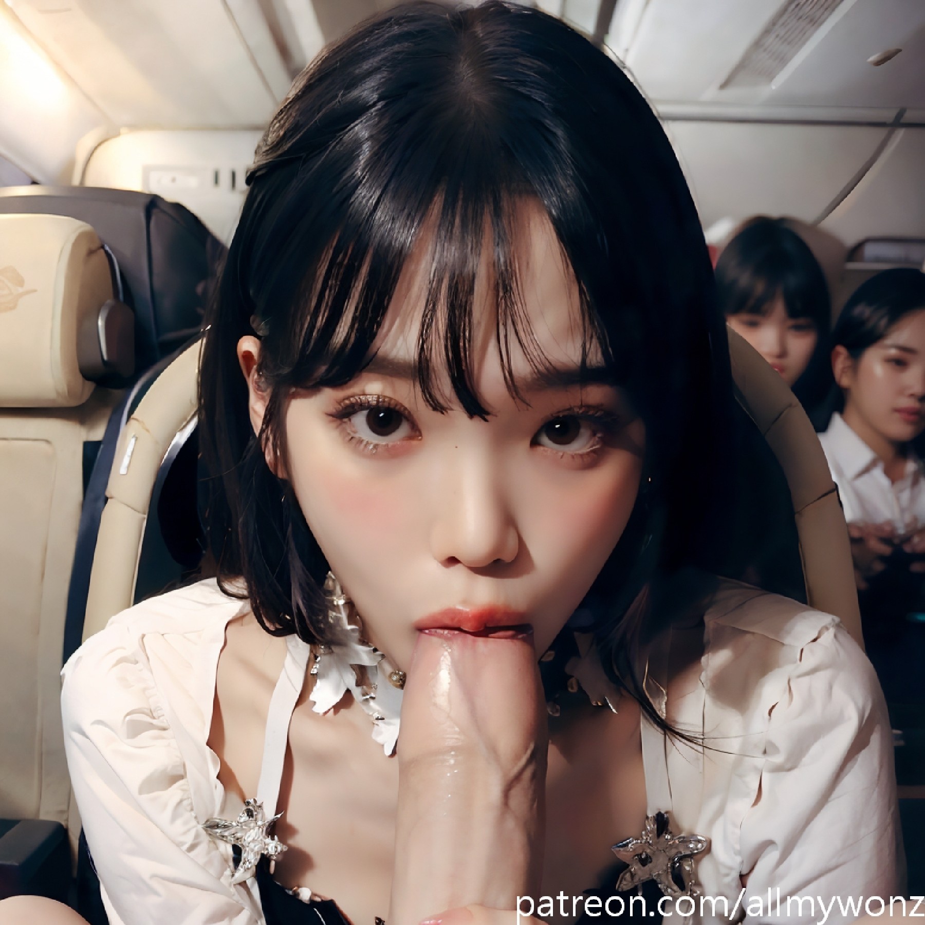 lesserafim kim chaewon's airlines