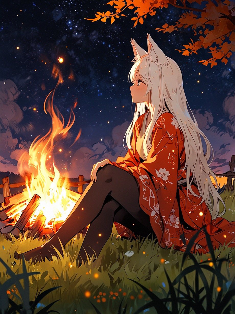 Casual Notes Series - Campfire