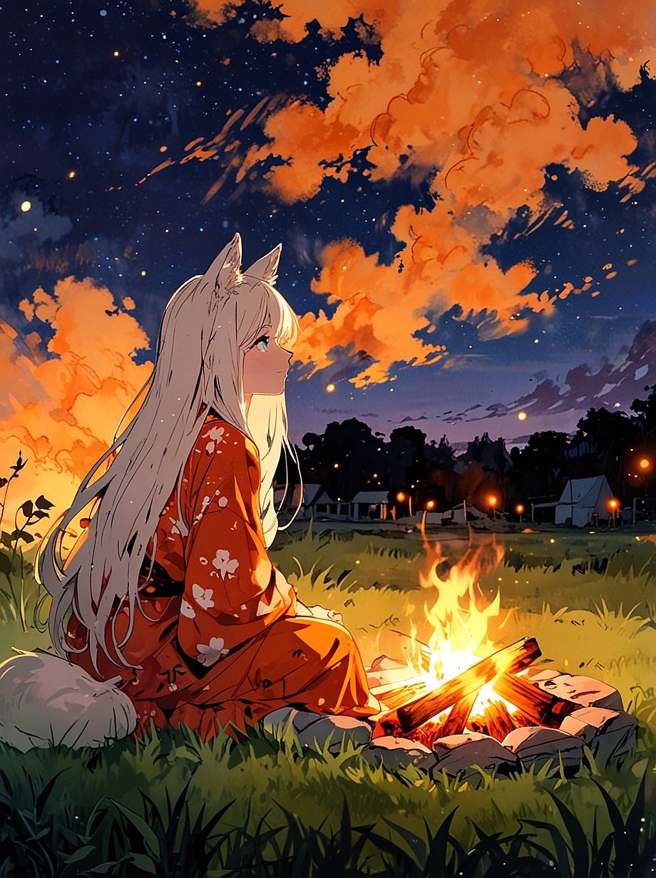 Casual Notes Series - Campfire
