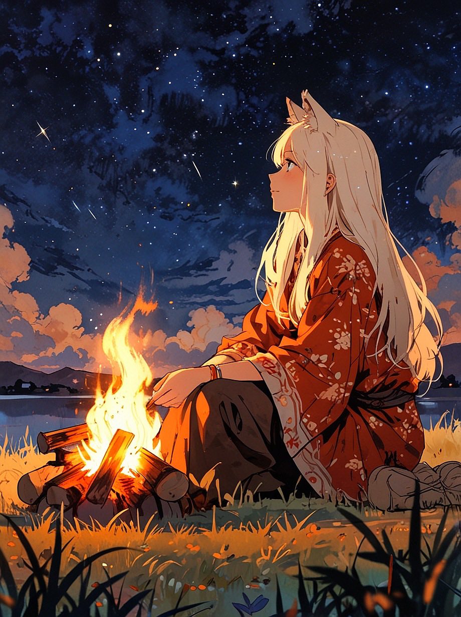 Casual Notes Series - Campfire