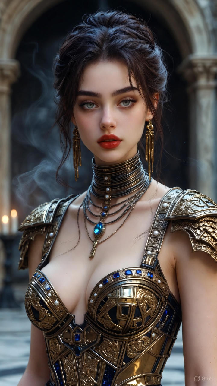 Gilded Bronze Metal Cuirass