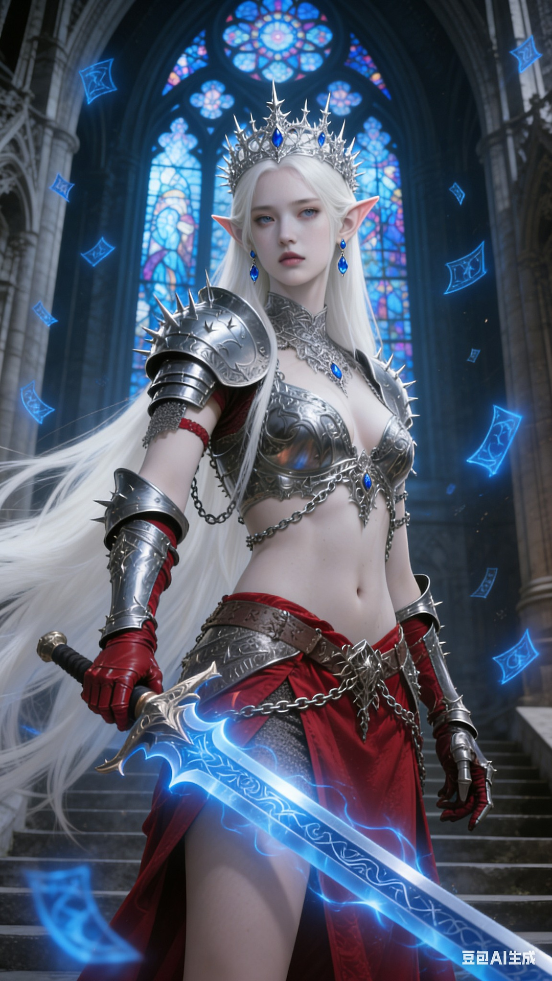 White Hair Fairy Queen