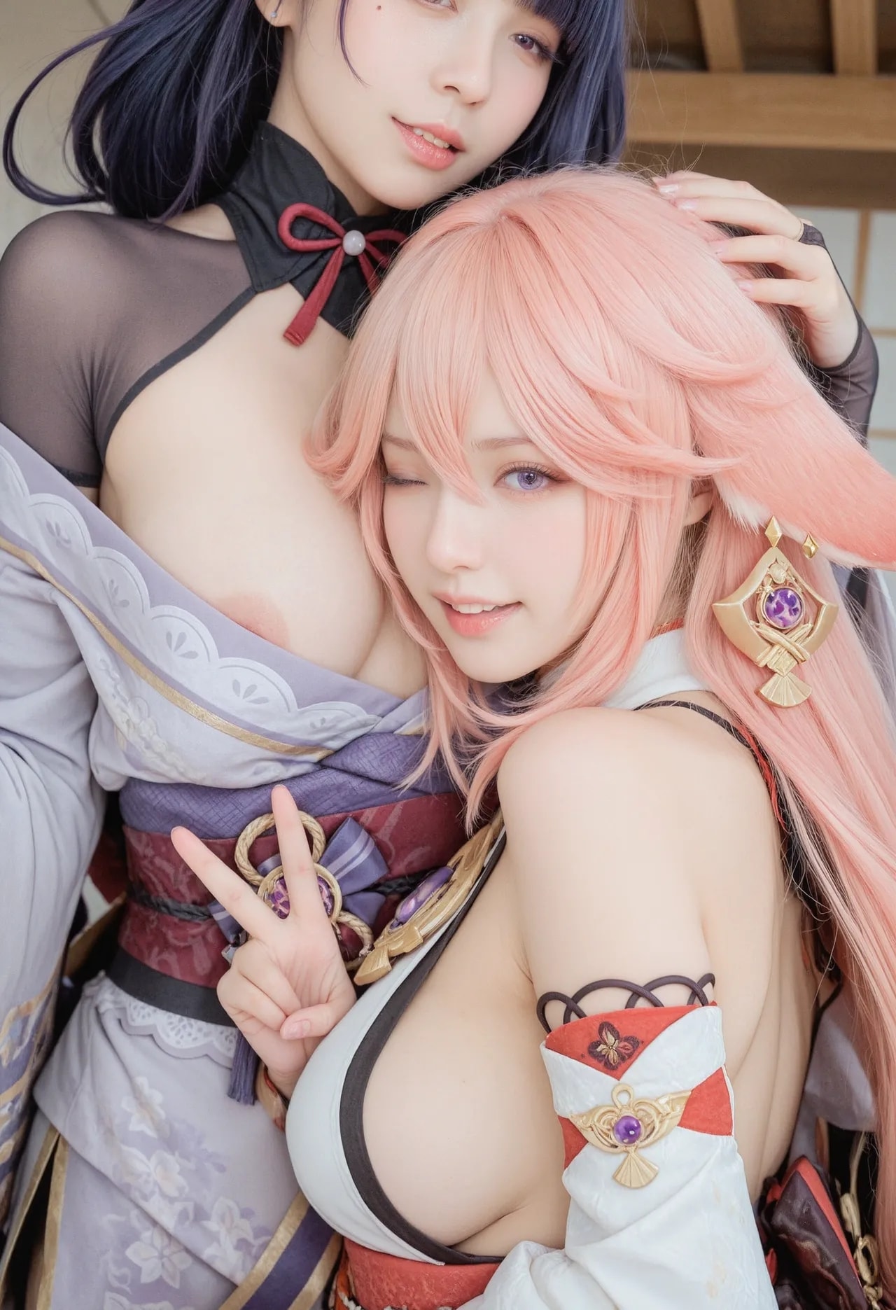 Raiden x Yae Miko - Part 1