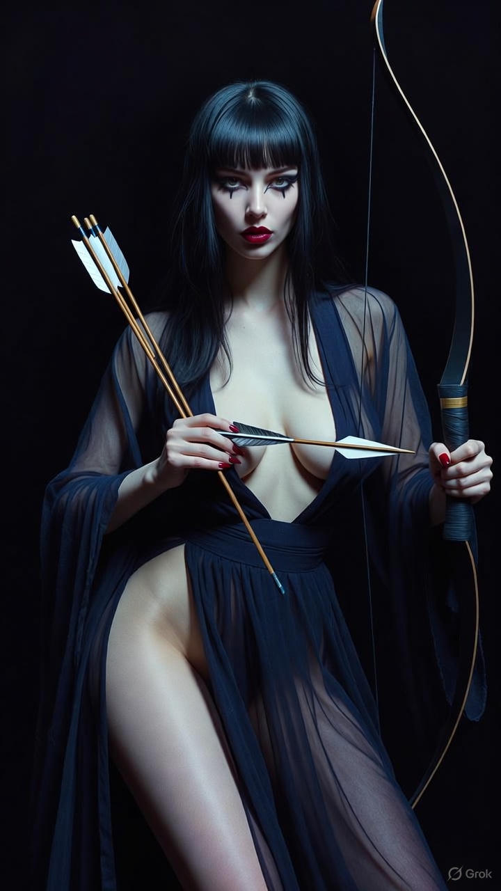 Deep Indigo Monk Robe
