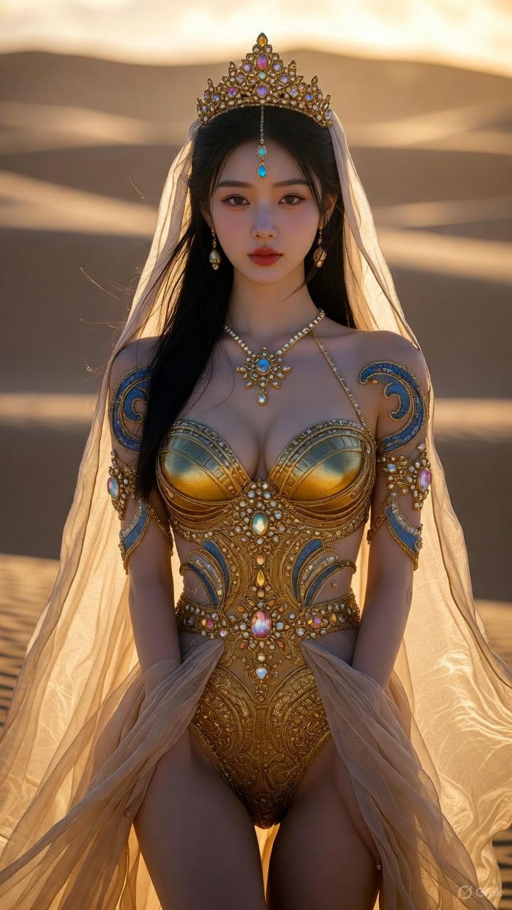 Golden Gem Decorative Tights