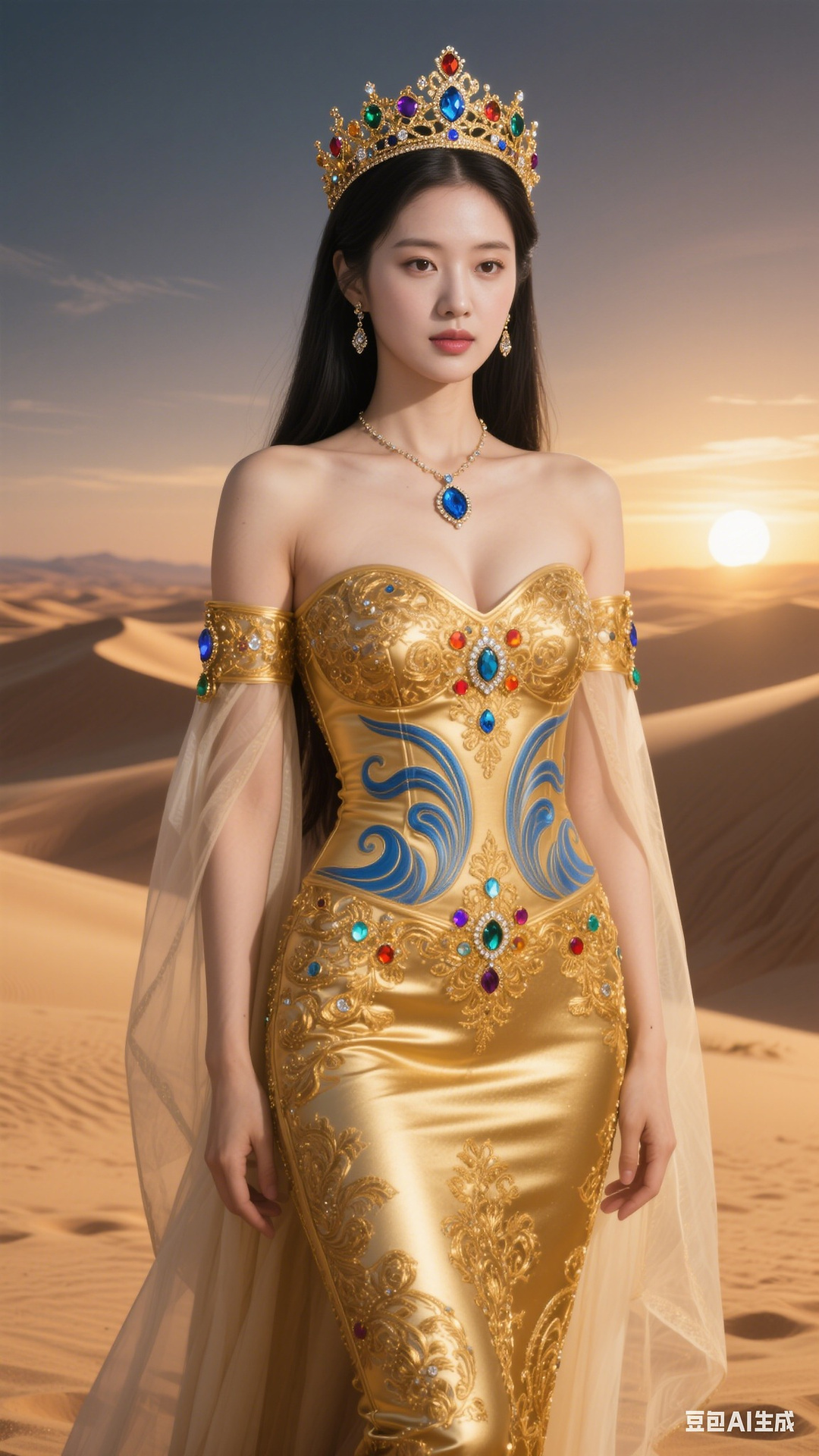 Golden Gem Decorative Tights