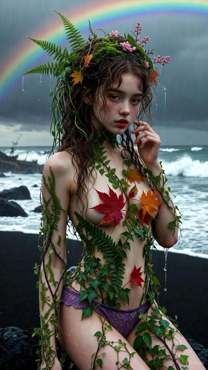 Fern Vine Maple Leaf