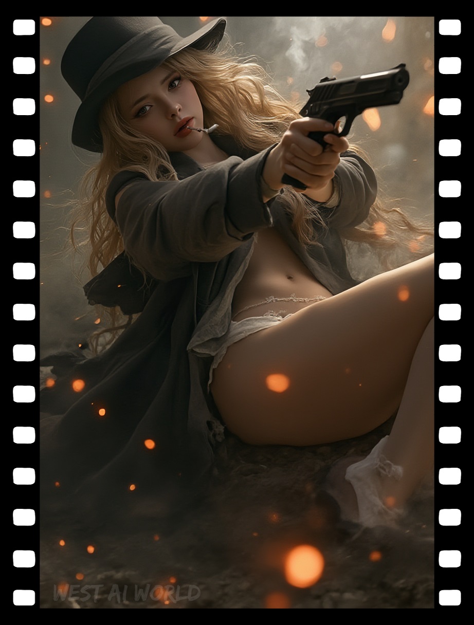 A fierce shootout is underway