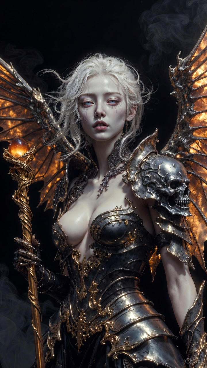 Dark Fantasy Warrior Queen
