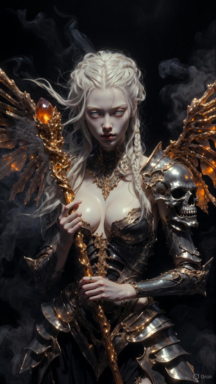 Dark Fantasy Warrior Queen