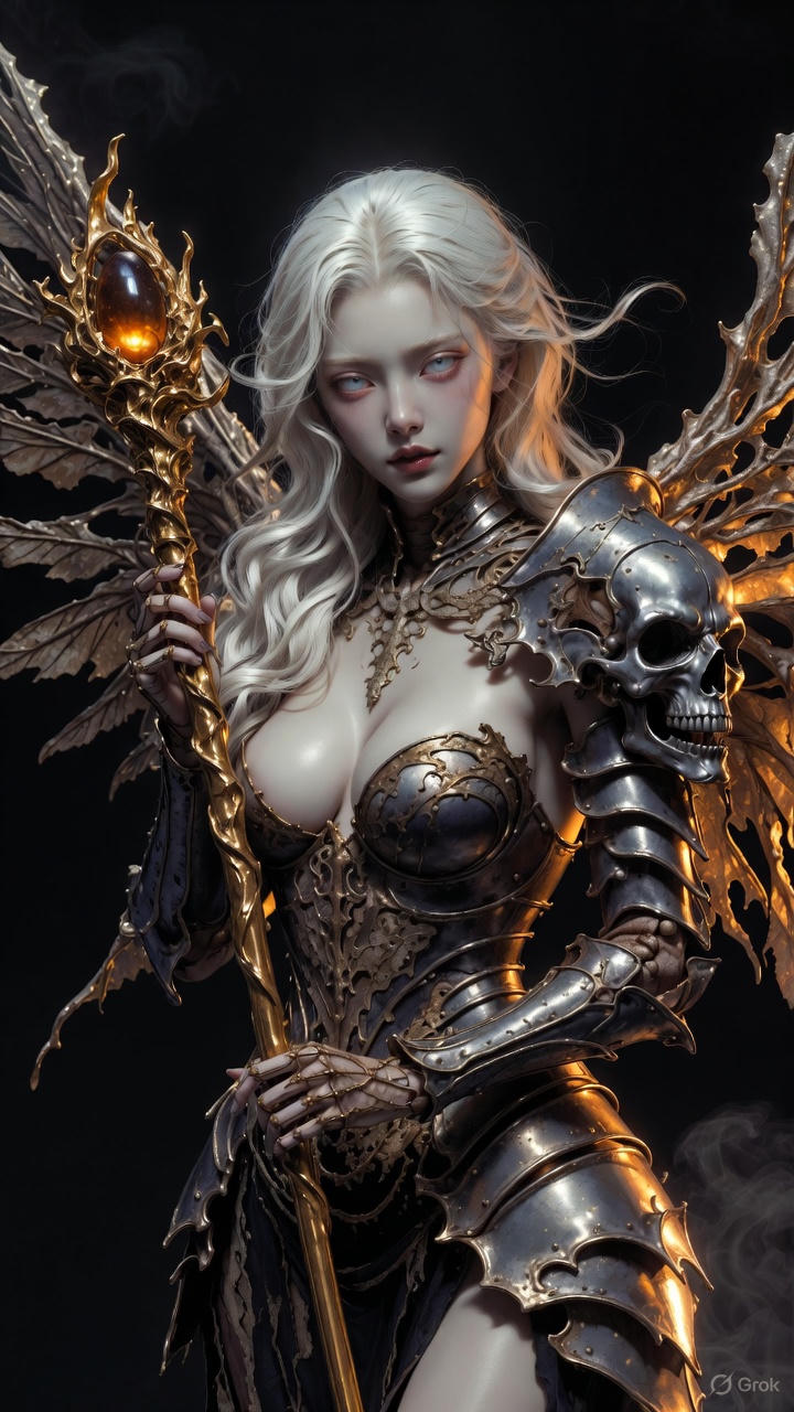 Dark Fantasy Warrior Queen