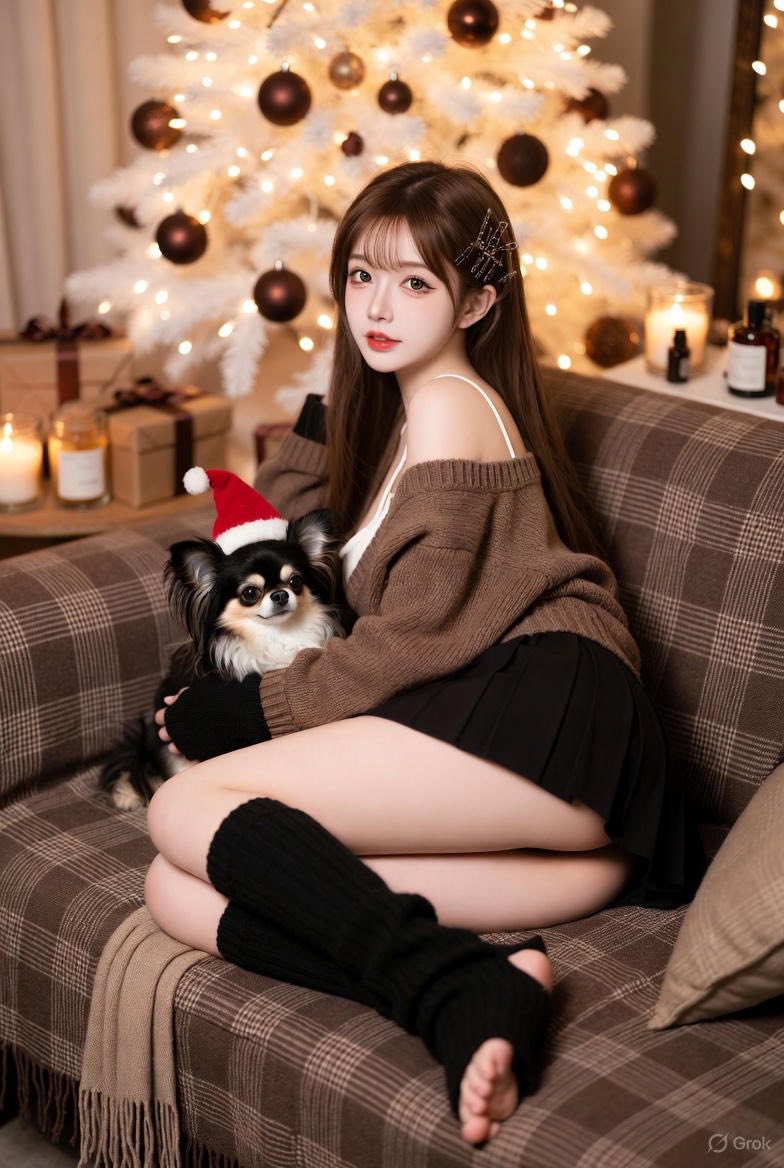 Christmas with my sister