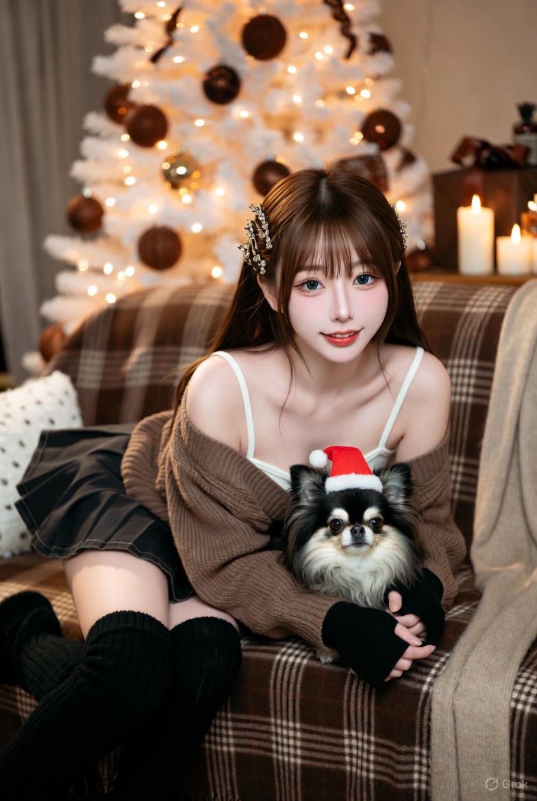 Christmas with my sister