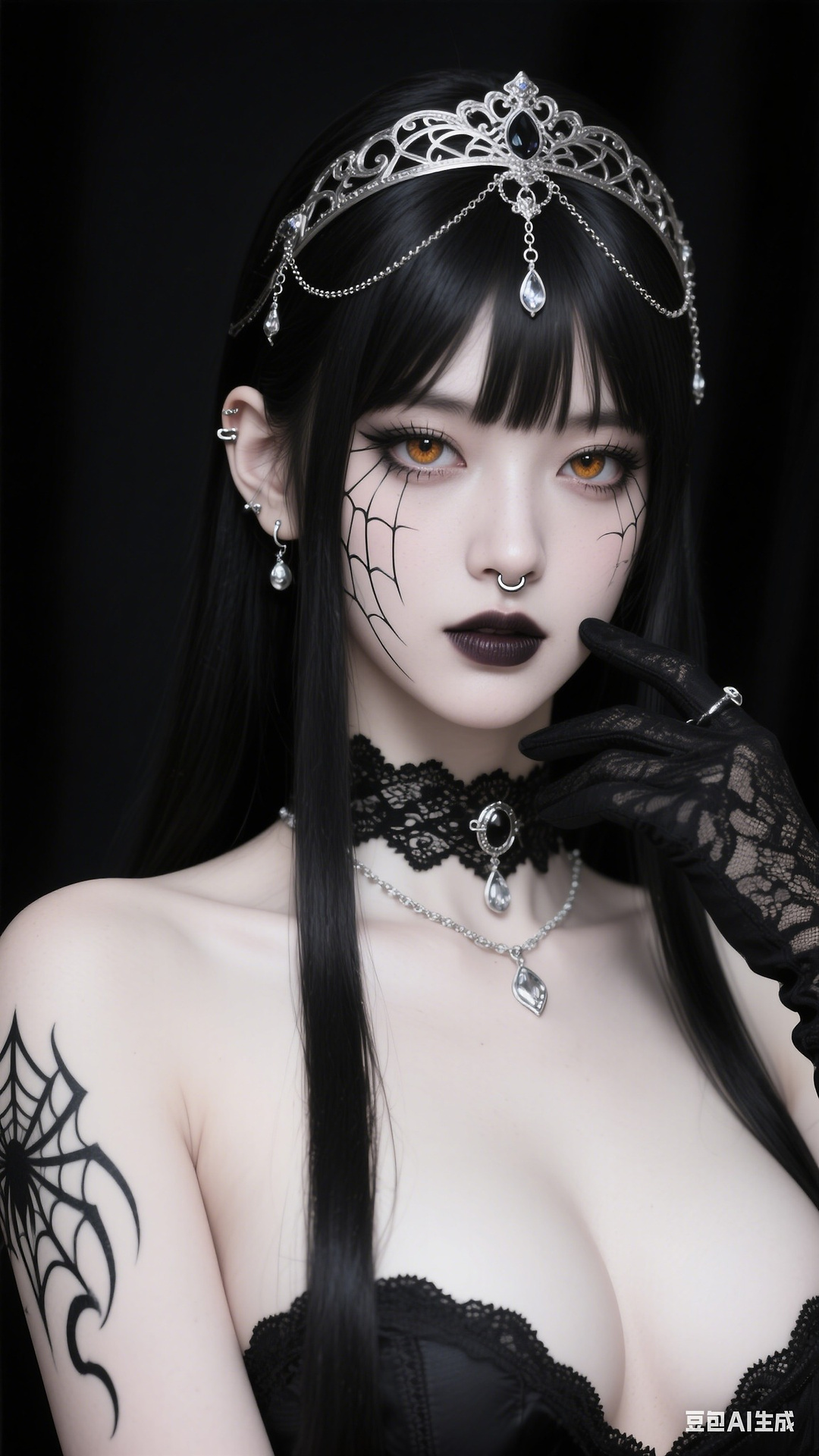 Stylish Gothic portrait