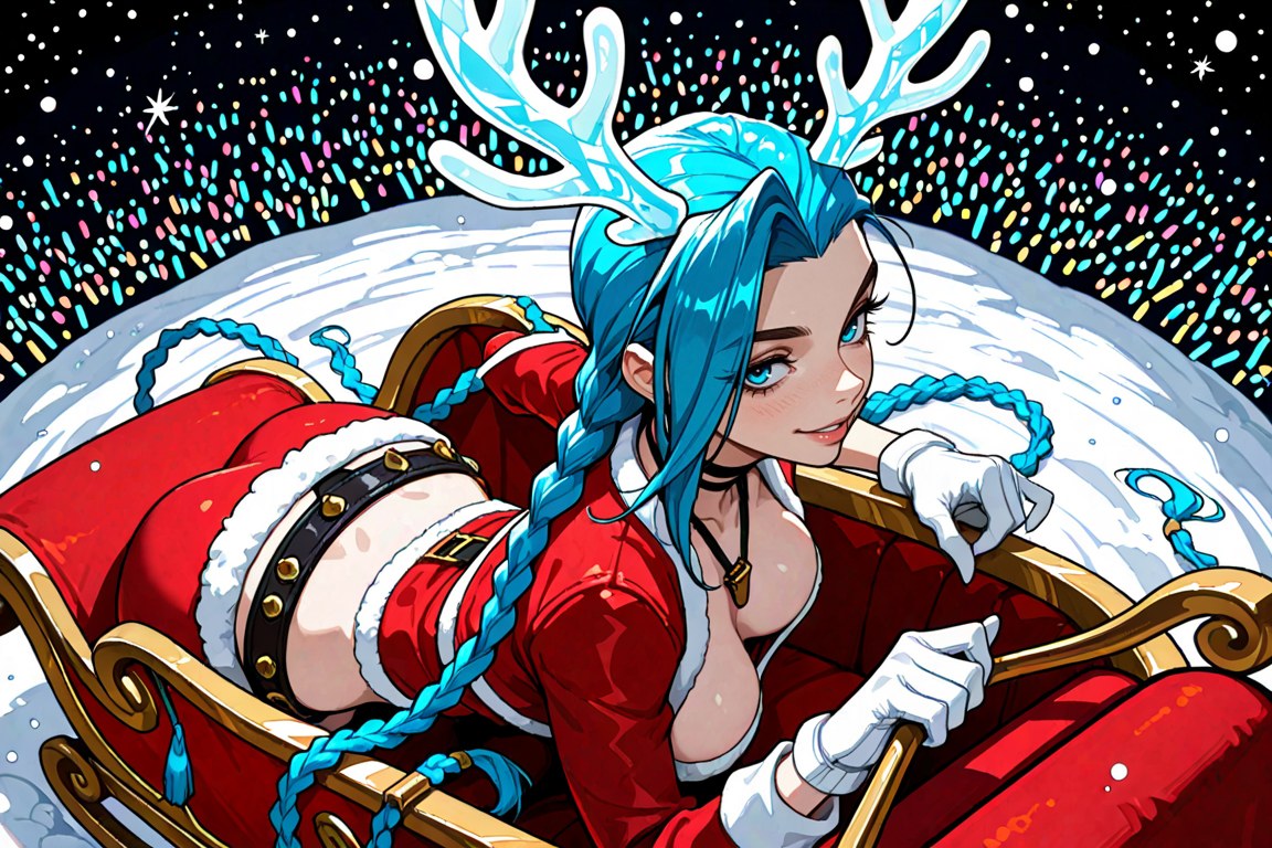 Let's go, Christmas girl.