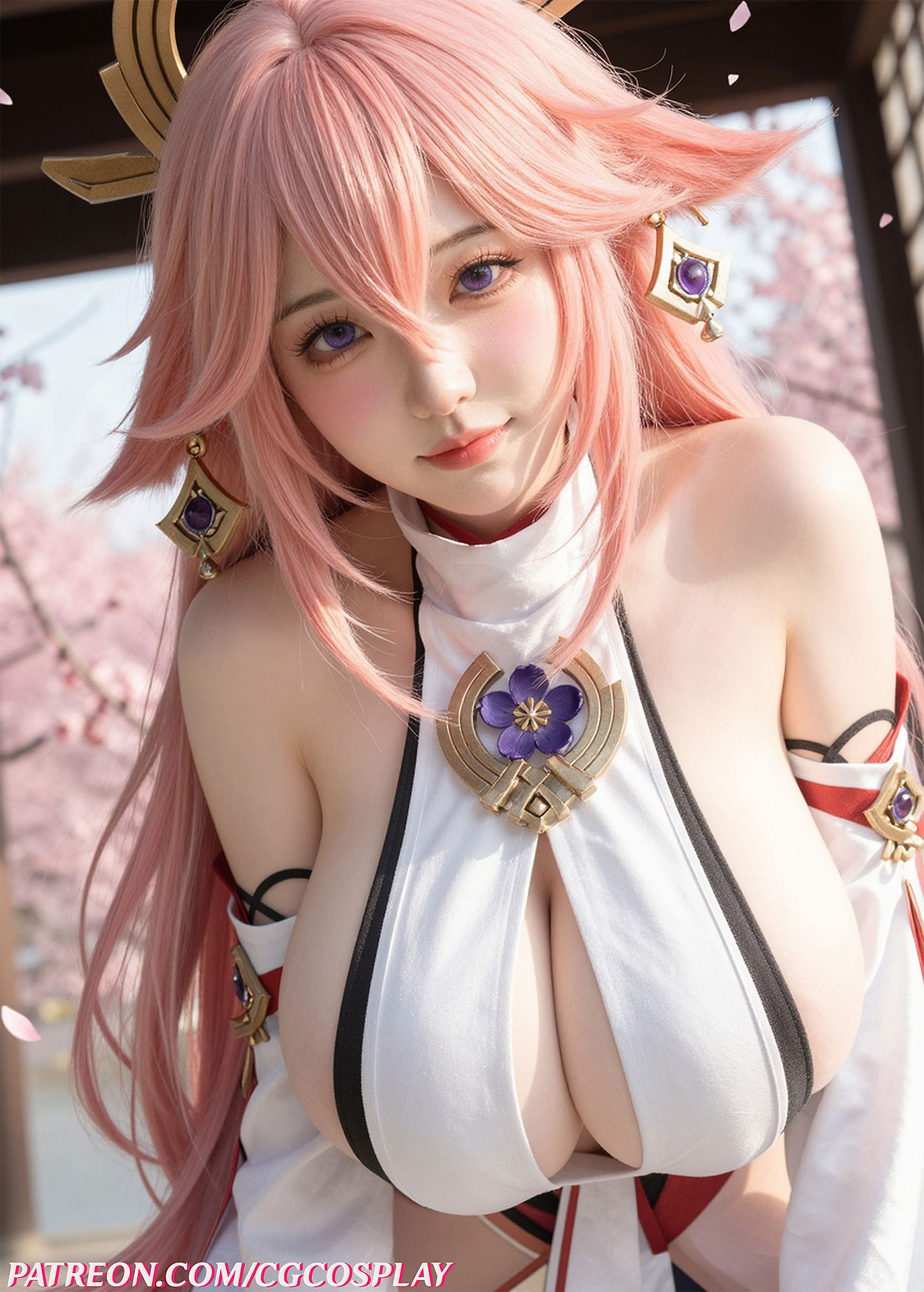Yae Miko – Genshin Impact 🌸⛩️🦊