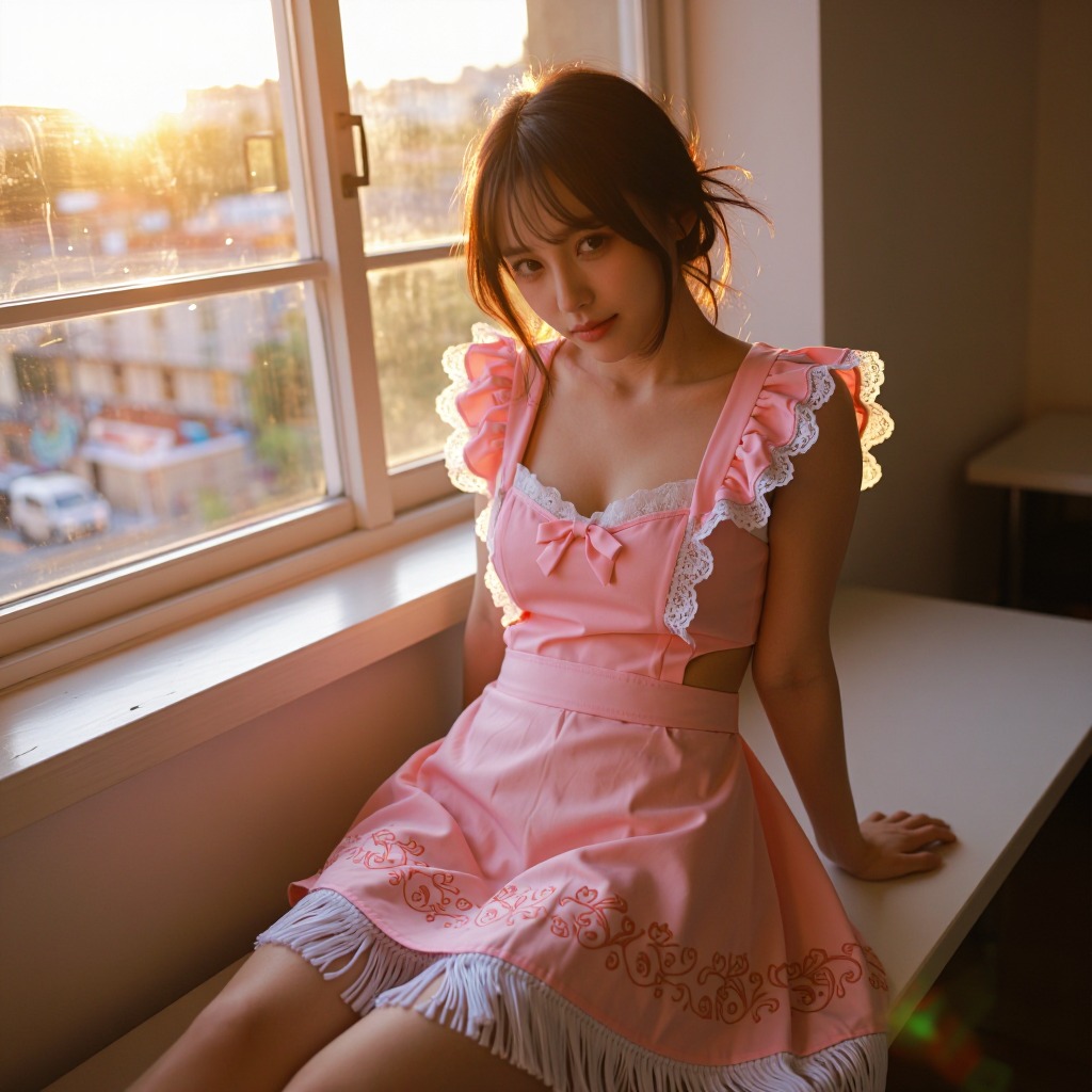 Pink Maid Outfit – Koleksi Gambar AI