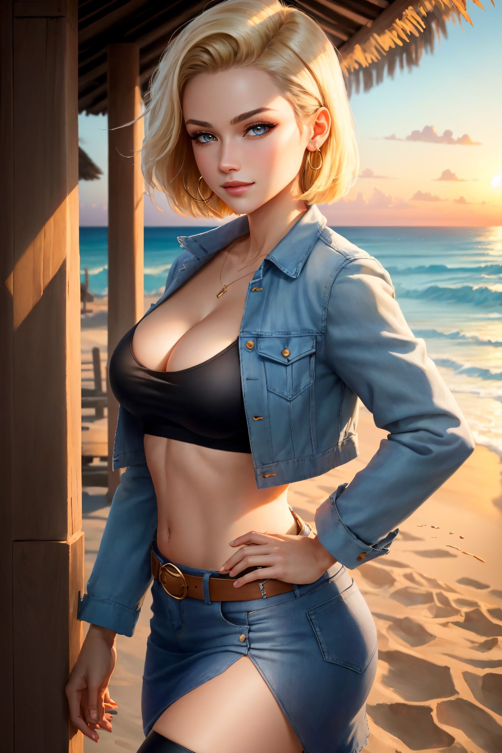 Android 18 - Naughty's All - Stars