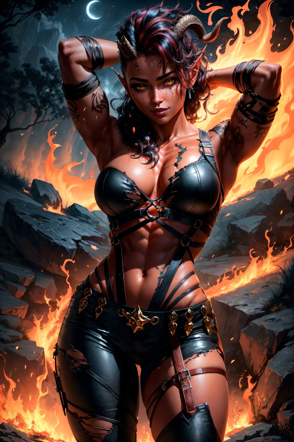 Karlach – Uncharted Realms – Koleksi Gambar AI