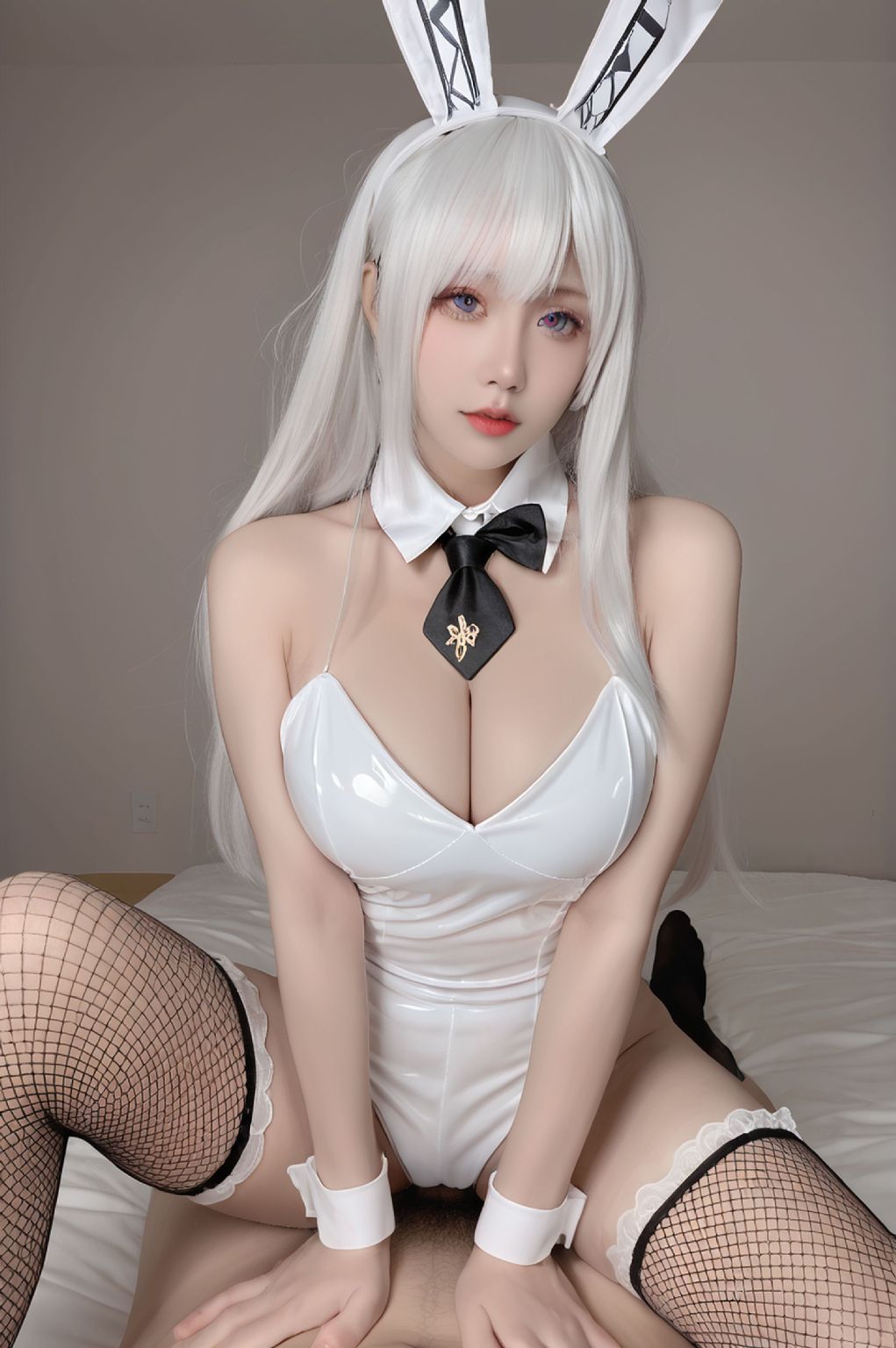No1062 White Bunny Sexy_95